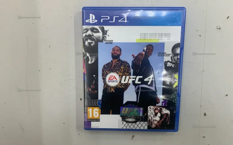 Диск ps4 UFC 4