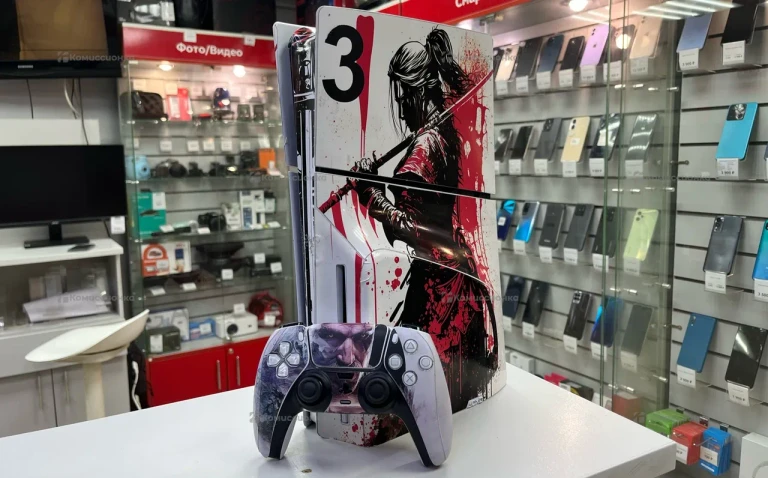 Приставка Sony PS5 Slim 1 Tb с дисководом