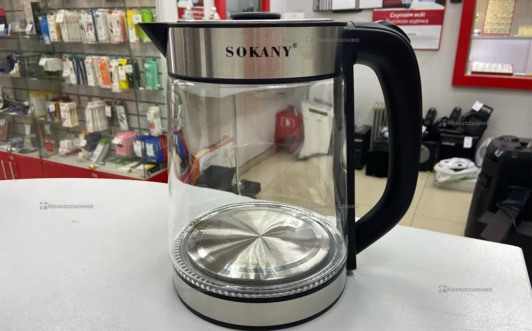 Чайник электрический Sokany sh-1070 стекло