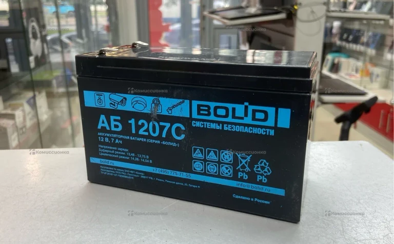 Аккумулятор Bolid 1207c