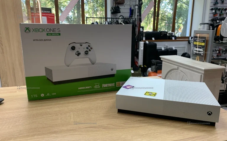 Xbox one s 1 тб без дисковода