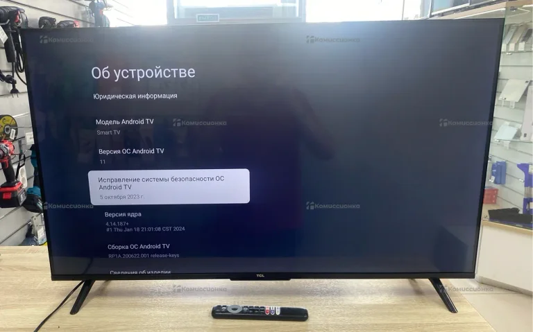 Телевизор TCL, Телевизор TCL 43P637