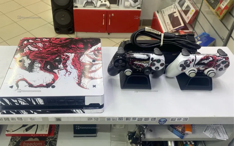 Приставка PS4. Игровая приставка PS4 slim 512gb