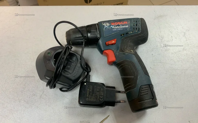 Шуруповерт аккумуляторный Bosch GSR 120-Li