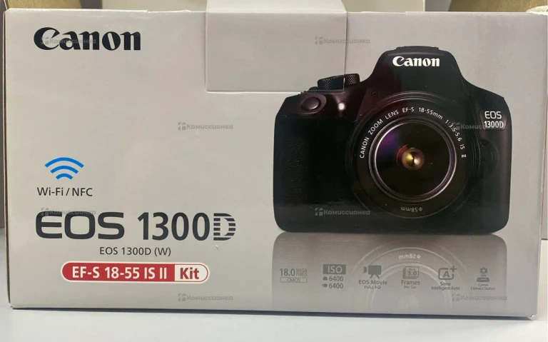 Фотоаппарат  Camon EOS-1300D EF-S 18-55IS Kit