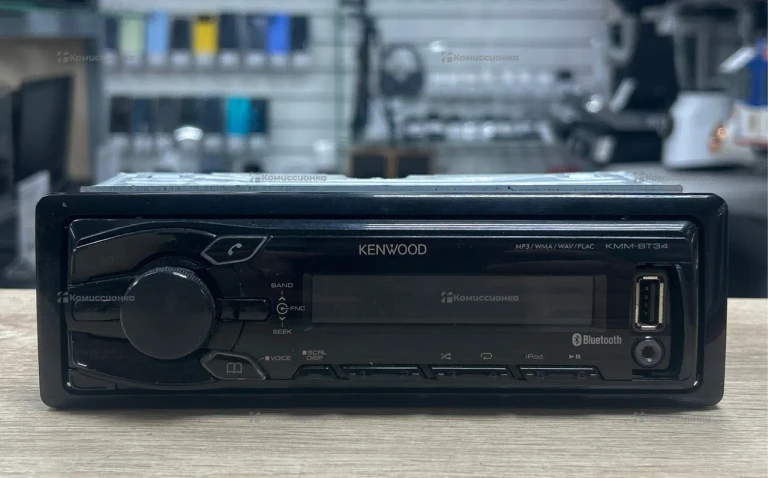 Автомагнитола  KENWOOD KMM-BT34