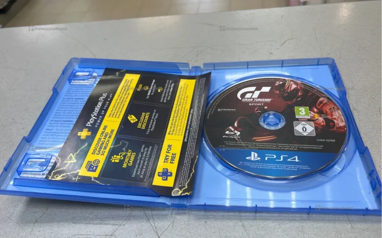 PS4. Игра Gran Turismo Sport