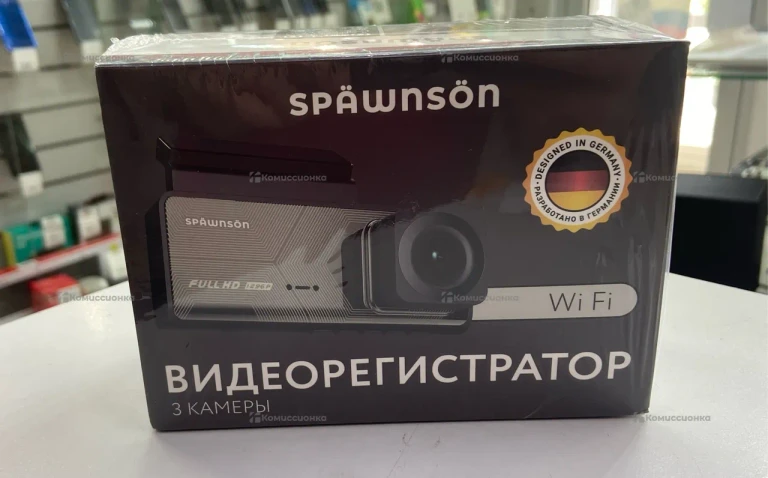 Видеорегистратор Spawnson WiFi 3 камеры