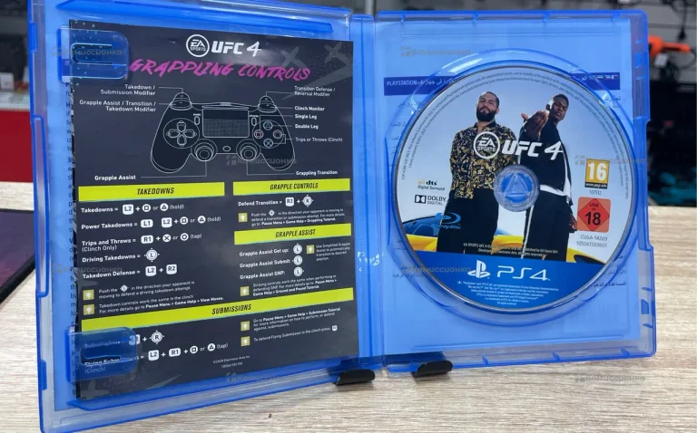 Диск PS4 UFC 4