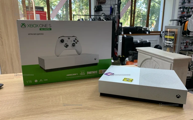 Xbox one s 1 тб без дисковода