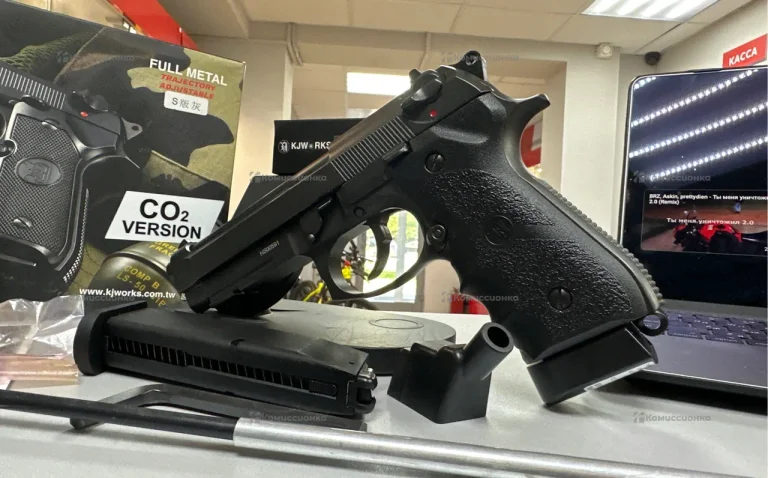 Страйкбольный пистолет KJW Beretta M9A1 CO? GBB B