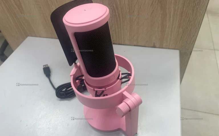 Микрофон Fifine A8 розовый