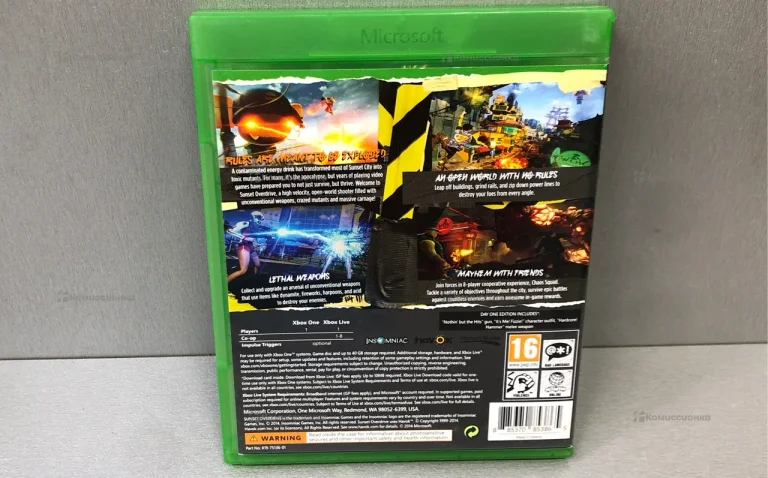 Приставка Xbox Sunset Overdrive