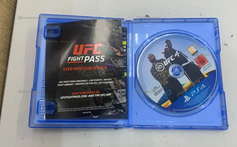 Диск ps4 UFC 4