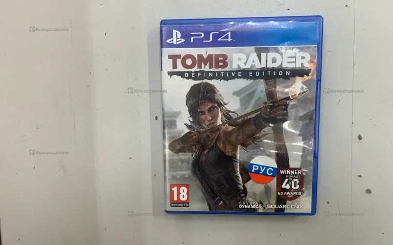 Диск ps4 Tomb Raider Definitive Edition