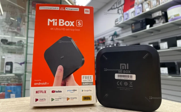 Тв приставка Mi box s