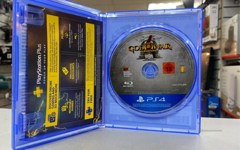 Игра для PS4 God of War Remastered