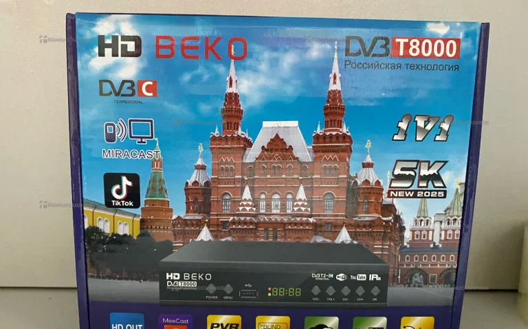 Цифровая ТВ приставка  hd beko t8000