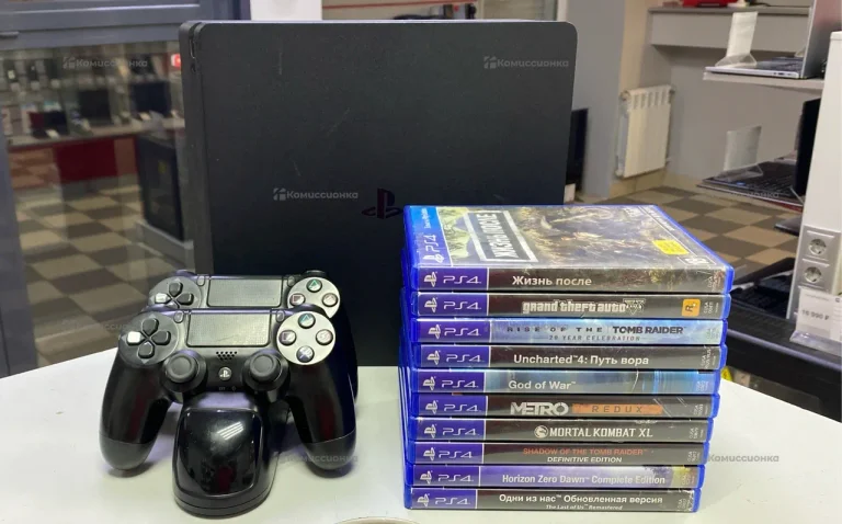 Игровая приставка PS4 slim 1Tb